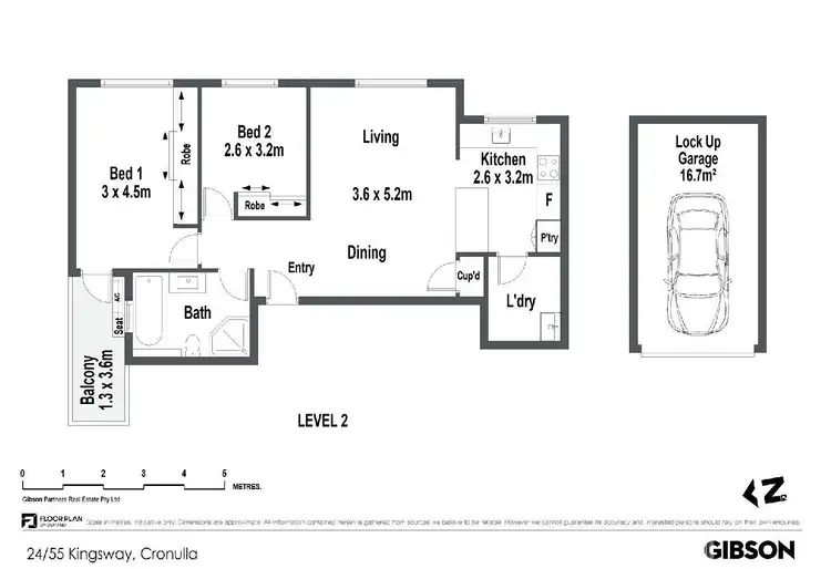 Floorplan of Homely apartment listing, 24/55-59 Kingsway, Cronulla NSW 2230