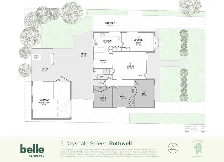 Floorplan of Homely house listing, 3 Drysdale Street, Rothwell QLD 4022