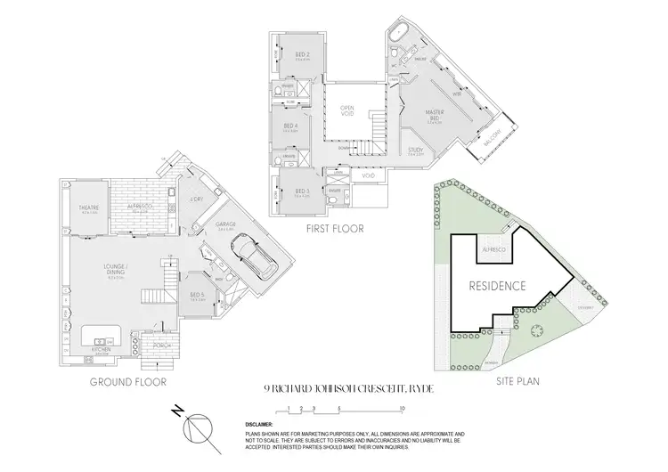 Floorplan of Homely house listing, 9 Richard Johnson Crescent, Ryde NSW 2112