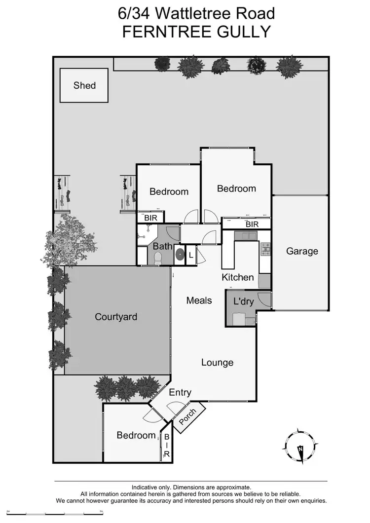 Floorplan of Homely unit listing, 6/34 Wattletree Road, Ferntree Gully VIC 3156