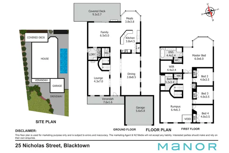 Floorplan of Homely house listing, 25 Nicholas Street, Blacktown NSW 2148