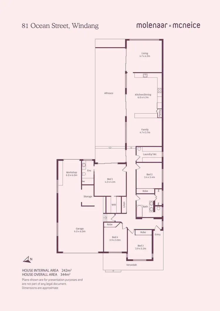 Floorplan of Homely house listing, 81 Ocean Street, Windang NSW 2528