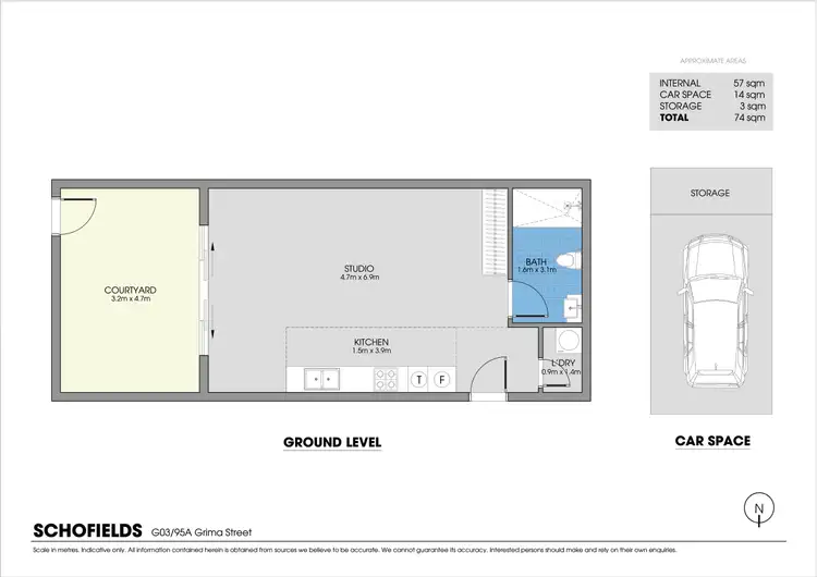 Floorplan of Homely apartment listing, G3/95A Grima Street, Schofields NSW 2762
