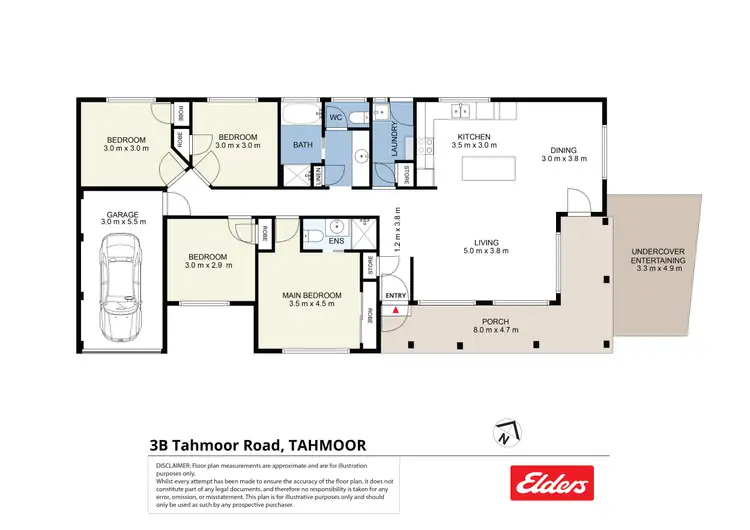 Floorplan of Homely house listing, 3B Tahmoor Road, Tahmoor NSW 2573