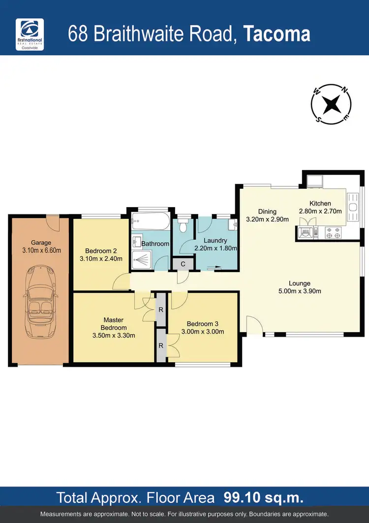 Floorplan of Homely house listing, 68 Braithwaite Road, Tacoma NSW 2259