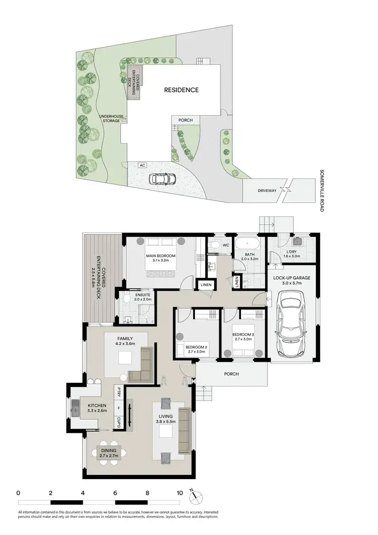 Floorplan of Homely house listing, 335A Somerville Road, Hornsby Heights NSW 2077