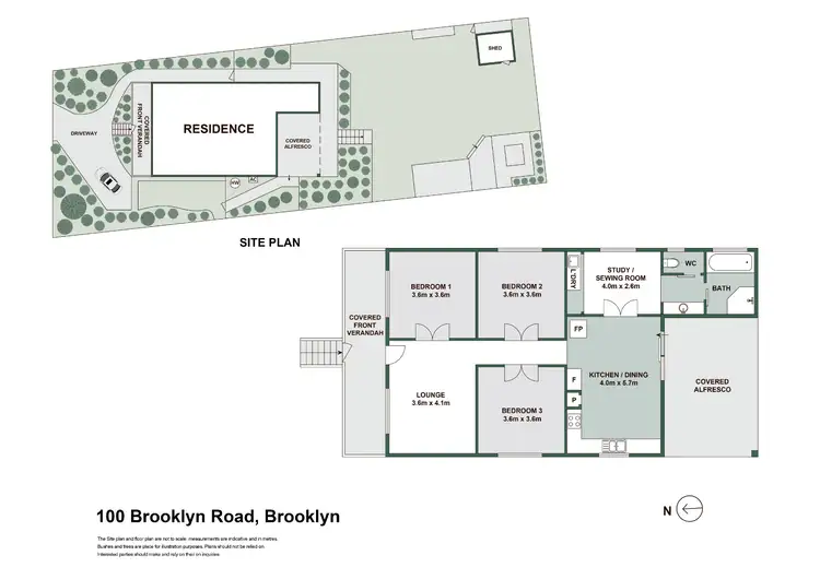 Floorplan of Homely house listing, 100 Brooklyn Road, Brooklyn NSW 2083