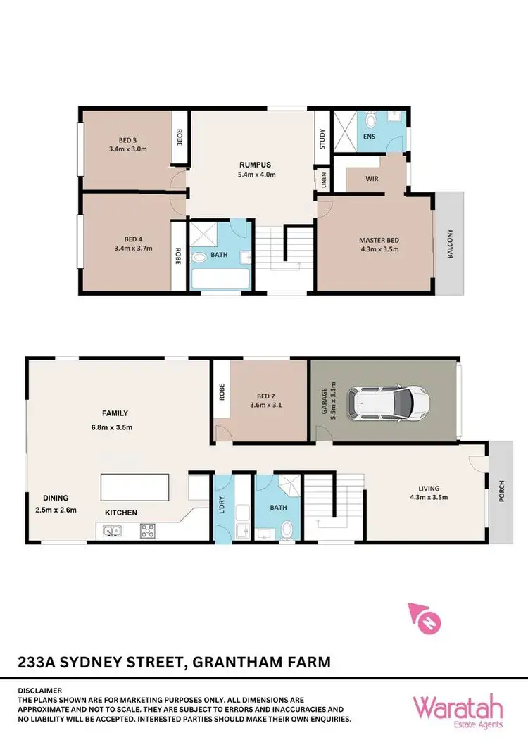 Floorplan of Homely house listing, 233A Sydney Street, Riverstone NSW 2765