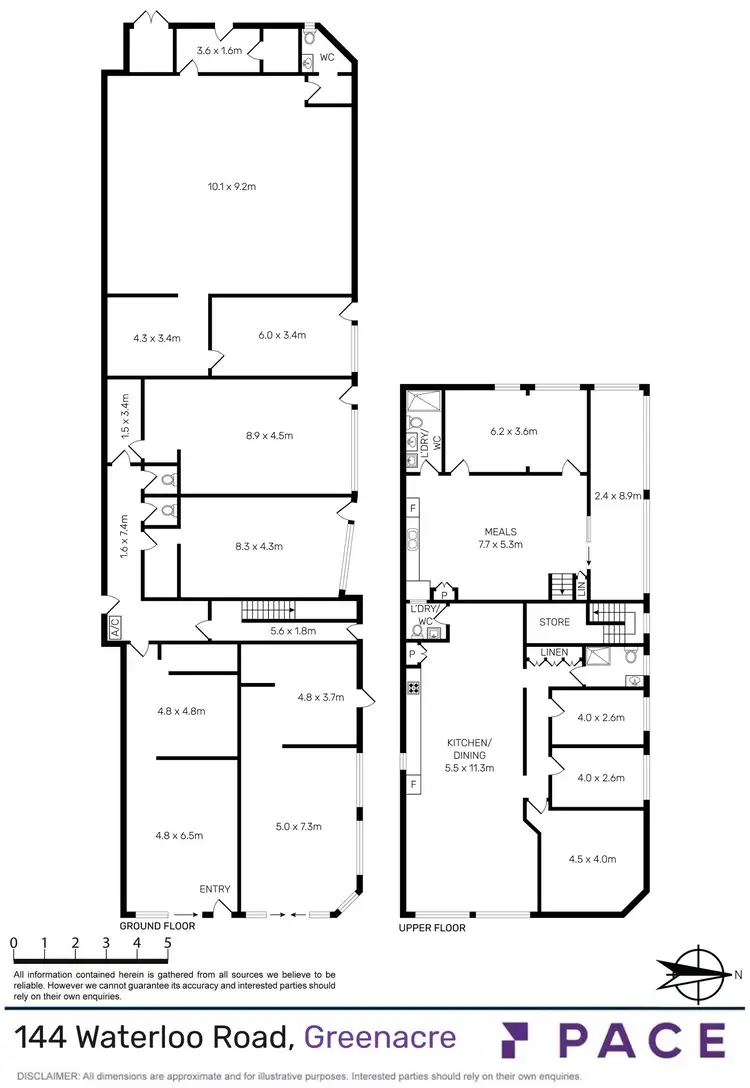 Floorplan of Homely house listing, 144 Waterloo Road, Greenacre NSW 2190