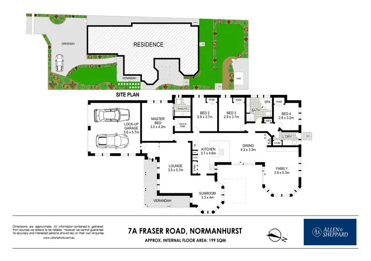 Floorplan of Homely house listing, 7a Fraser Road, Normanhurst NSW 2076