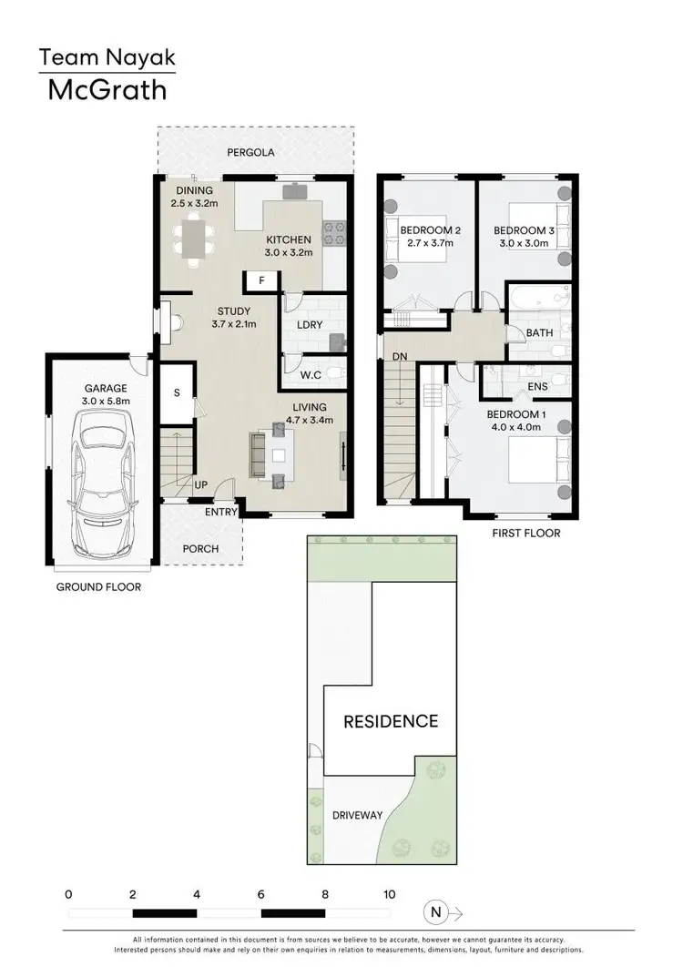Floorplan of Homely semi-detached listing, 2/87 Oramzi Road, Girraween NSW 2145