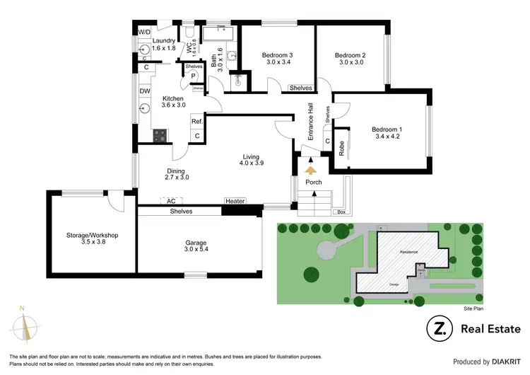 Floorplan of Homely house listing, 13 Milford Avenue, Burwood VIC 3125