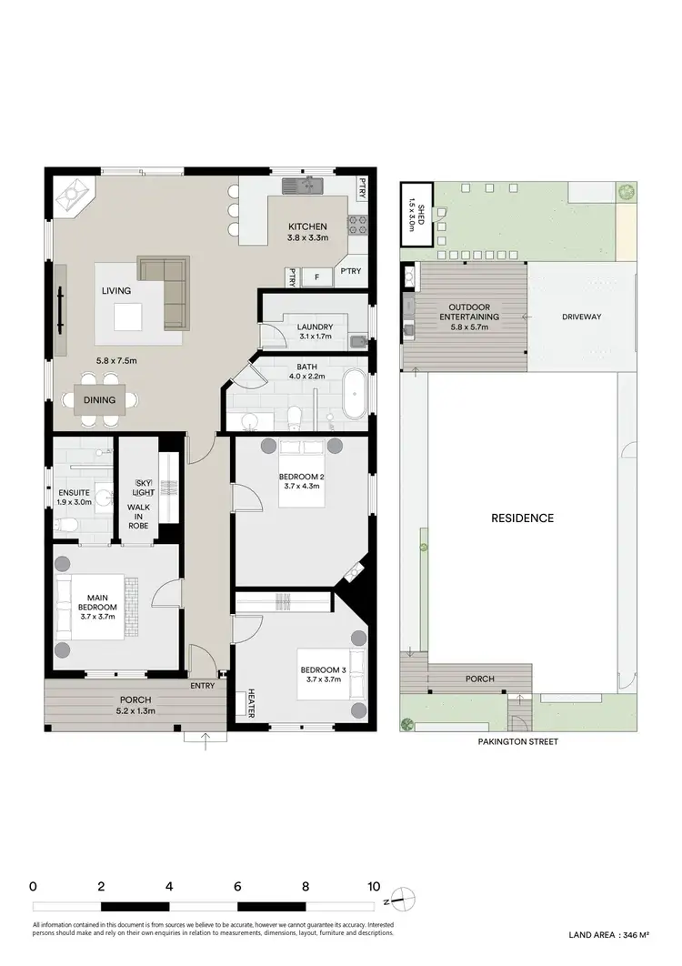 Floorplan of Homely house listing, 398 Pakington Street, Newtown VIC 3220