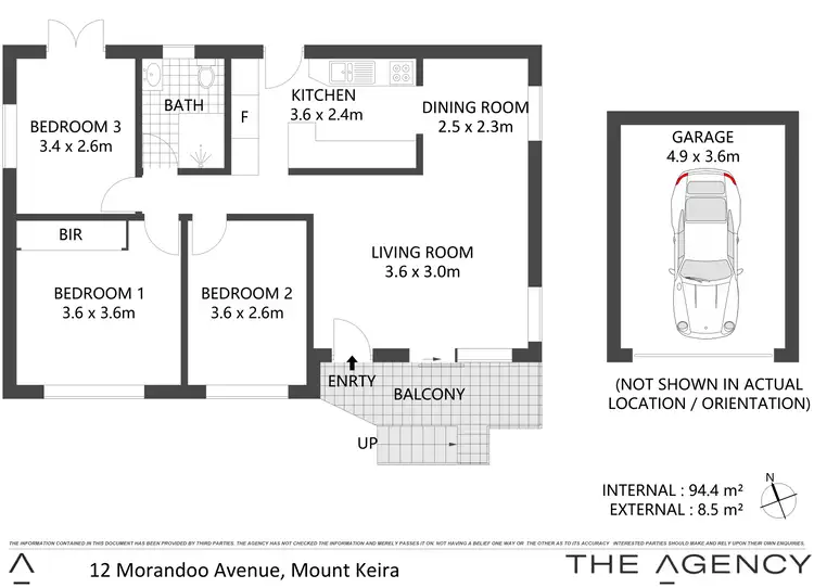 Floorplan of Homely house listing, 12 Morandoo Avenue, Mount Keira NSW 2500