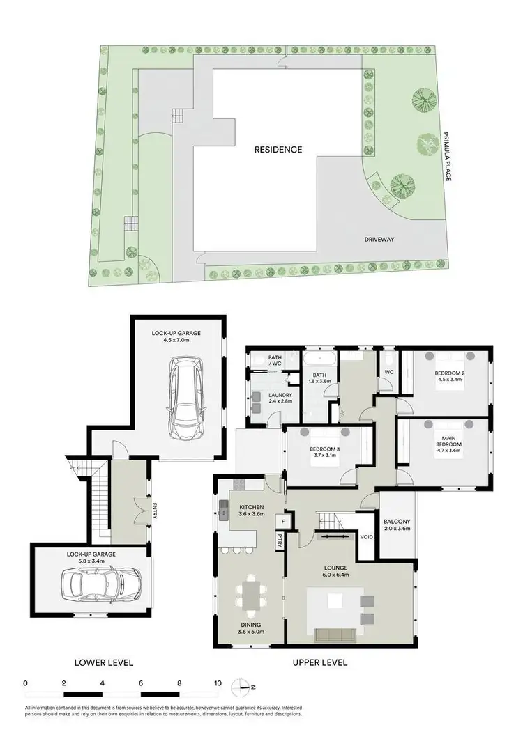 Floorplan of Homely house listing, 8 Primula Place, Port Macquarie NSW 2444