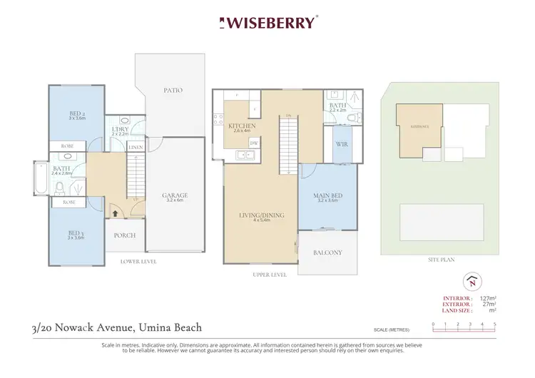 Floorplan of Homely townhouse listing, 3/20 Nowack Avenue, Umina Beach NSW 2257