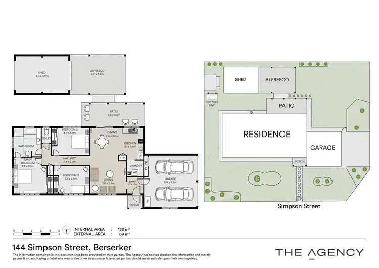 Floorplan of Homely house listing, 144 Simpson Street, Berserker QLD 4701