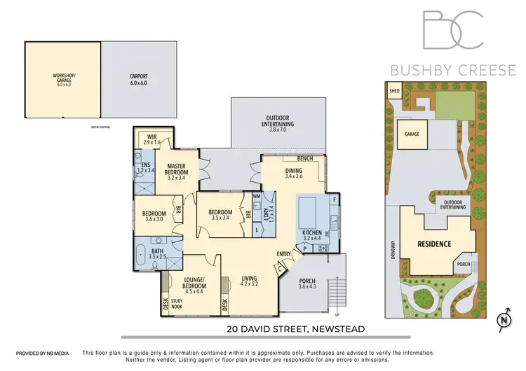 Floorplan of Homely house listing, 20 David Street, Newstead TAS 7250
