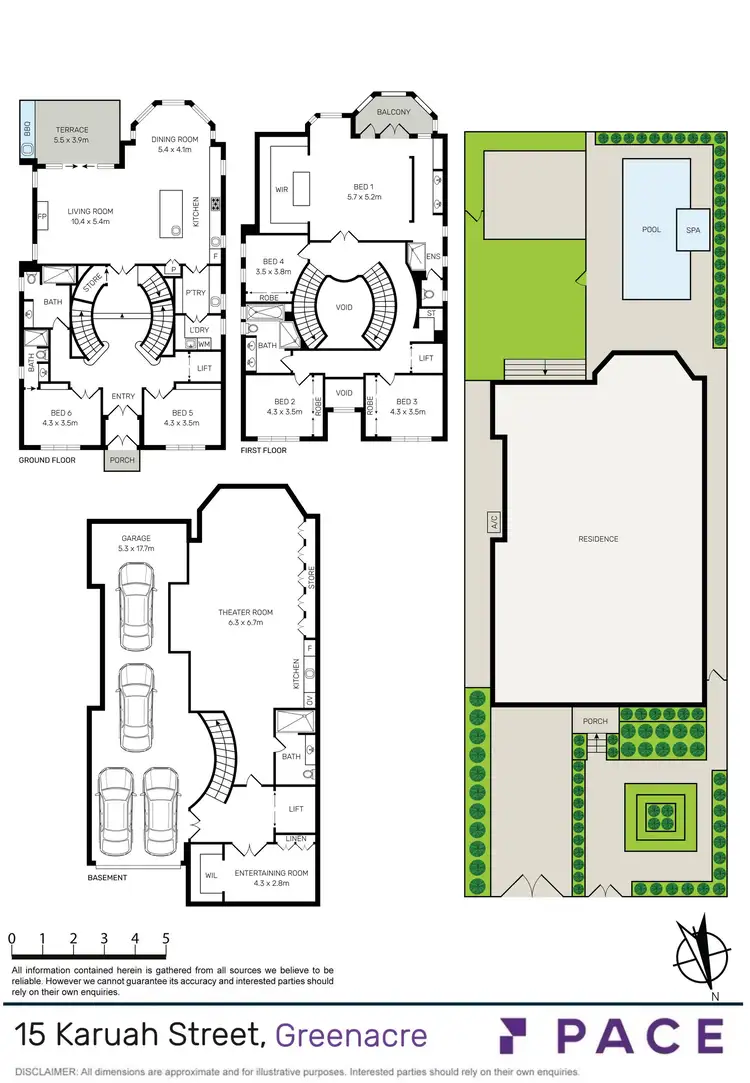 Floorplan of Homely house listing, 15 Karuah Street, Greenacre NSW 2190
