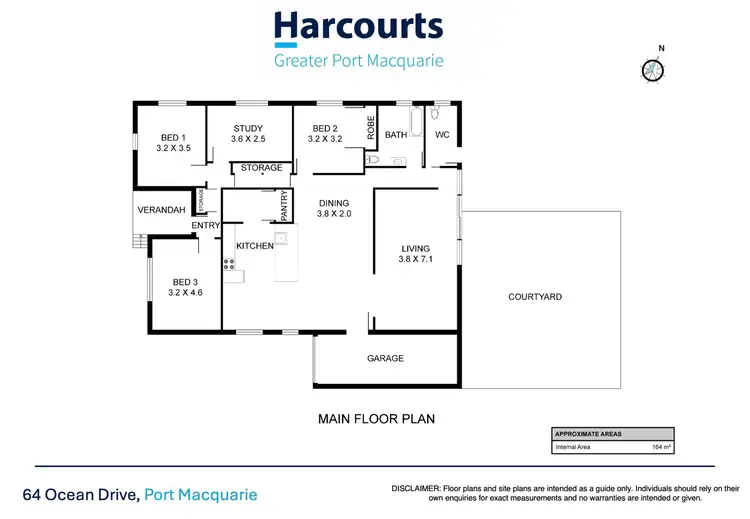Floorplan of Homely house listing, 64 Ocean Drive, Port Macquarie NSW 2444