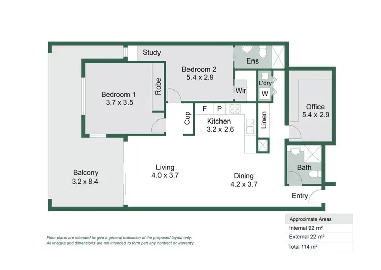 Floorplan of Homely unit listing, 109/3-5 Spinnaker Drive, Sandstone Point QLD 4511