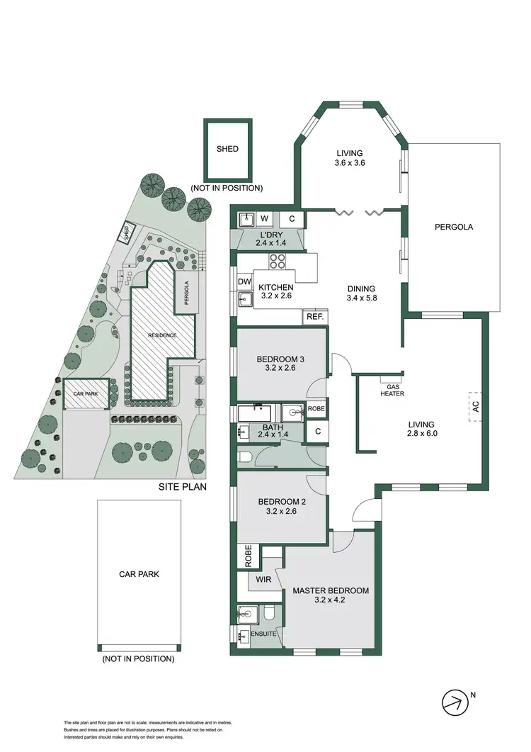 Floorplan of Homely house listing, 8 Morris Road, Mccrae VIC 3938