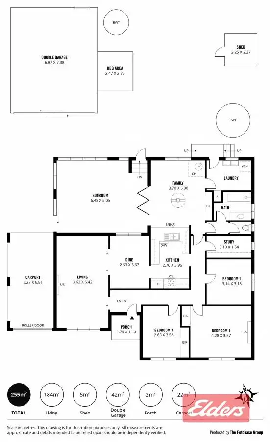 Floorplan of Homely house listing, 76 Calton Road, Gawler East SA 5118