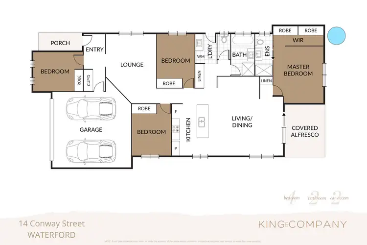 Floorplan of Homely house listing, 14 Conway Street, Waterford QLD 4133