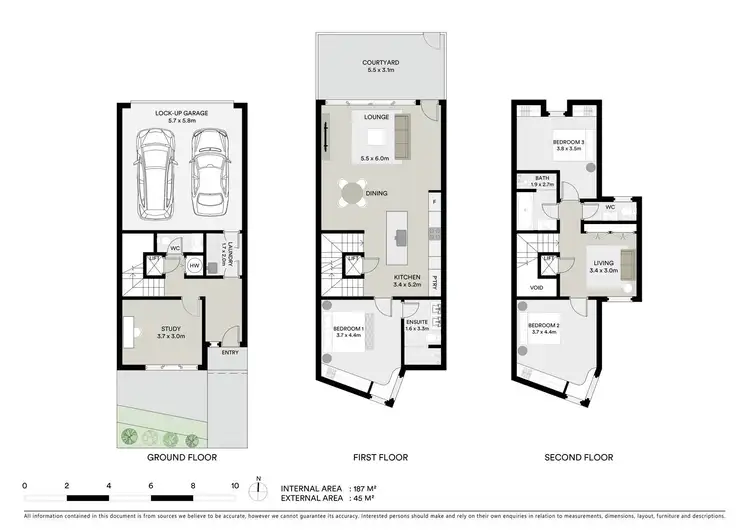 Floorplan of Homely townhouse listing, 15D Church Street, Port Macquarie NSW 2444