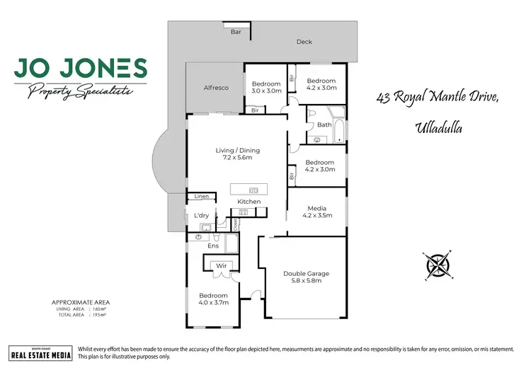 Floorplan of Homely house listing, 43 Royal Mantle Drive, Ulladulla NSW 2539