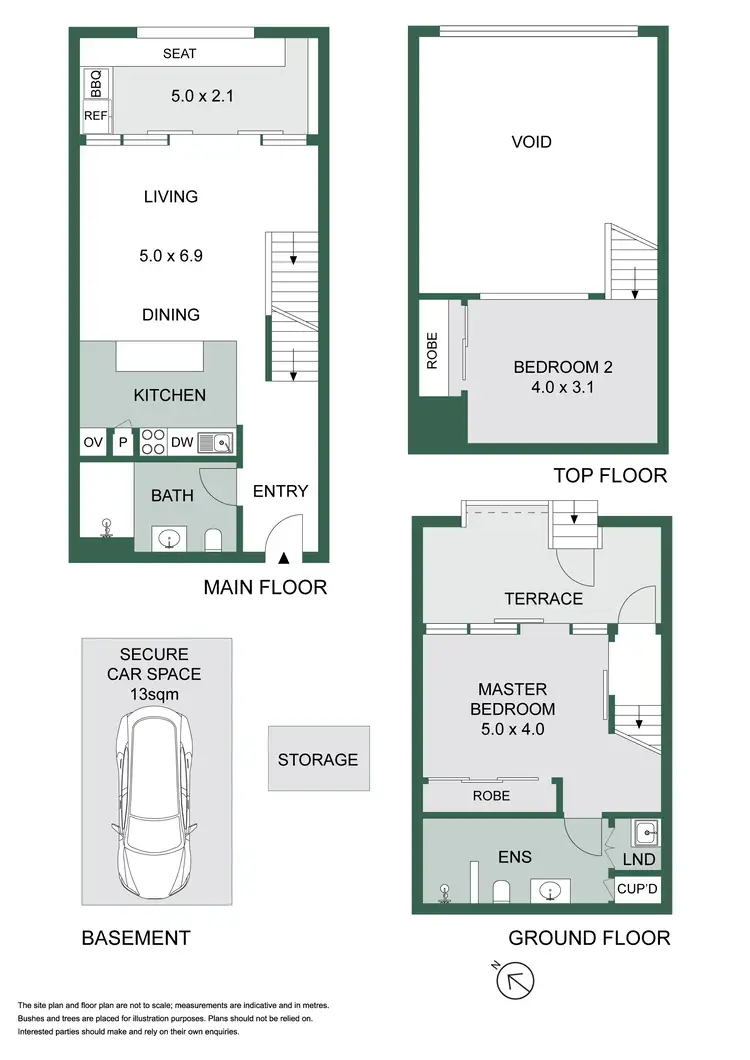 Floorplan of Homely apartment listing, 31 Barr Street, Camperdown NSW 2050