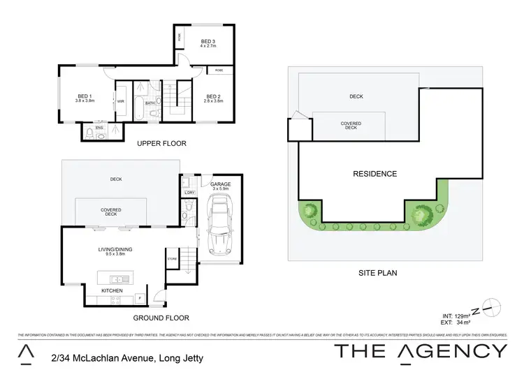 Floorplan of Homely townhouse listing, 2/34 Mclachlan Avenue, Long Jetty NSW 2261