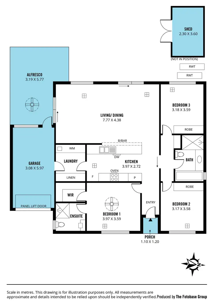 Floorplan of Homely house listing, 4 Bronze Street, Morphett Vale SA 5162