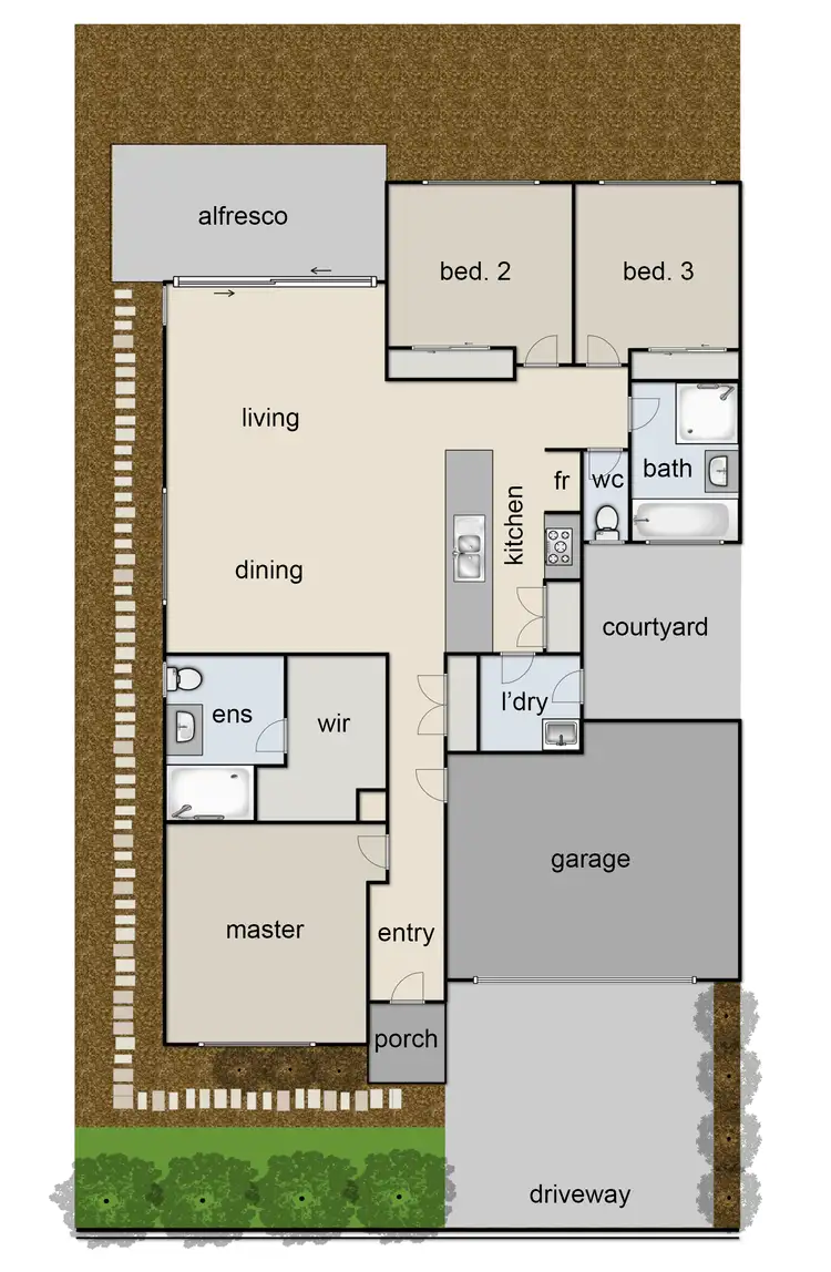 Floorplan of Homely house listing, 32 Meridian Circuit, Berwick VIC 3806