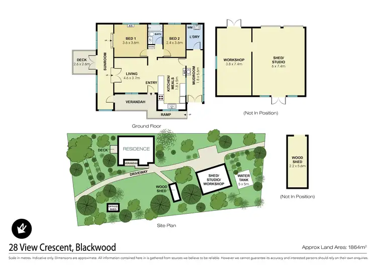 Floorplan of Homely house listing, 28 View Crescent, Blackwood VIC 3458