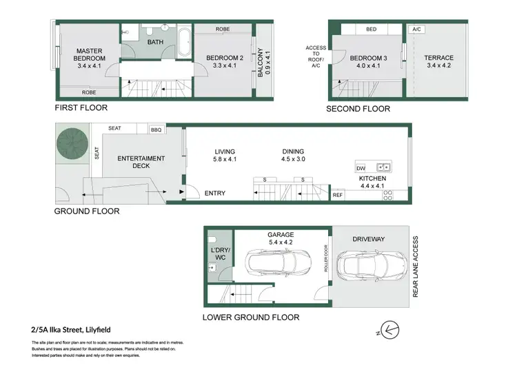 Floorplan of Homely house listing, 2/5A Ilka Street, Lilyfield NSW 2040