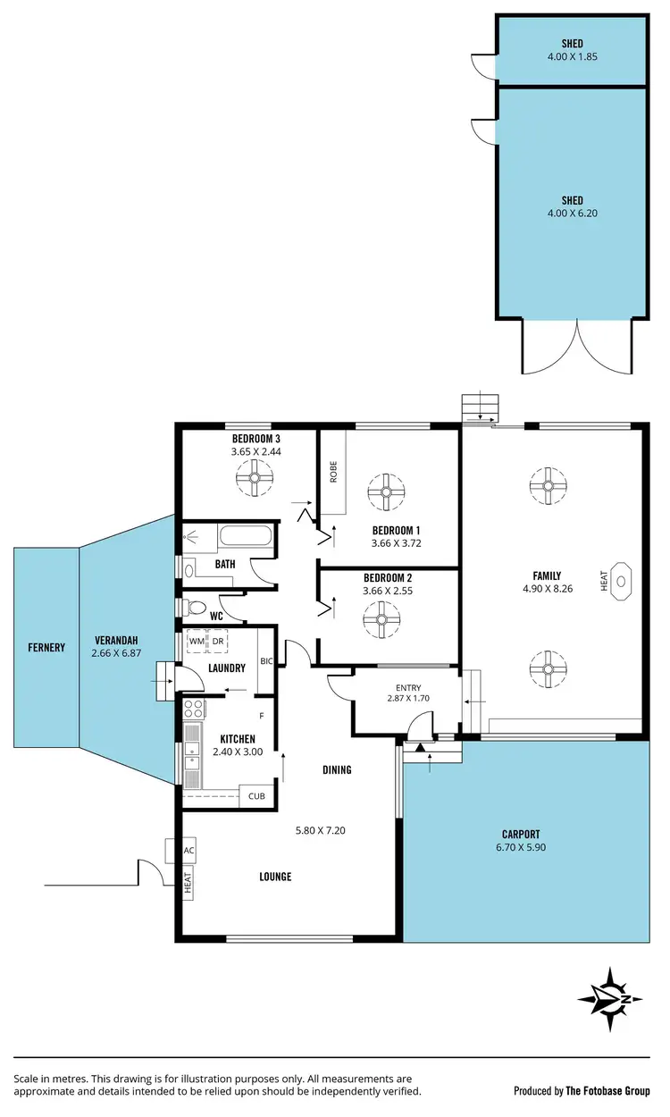 Floorplan of Homely house listing, 9 Barnabas Crescent, Christie Downs SA 5164