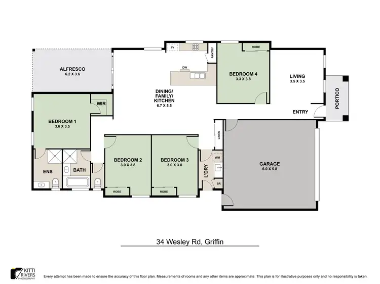 Floorplan of Homely house listing, 34 Wesley Road, Griffin QLD 4503