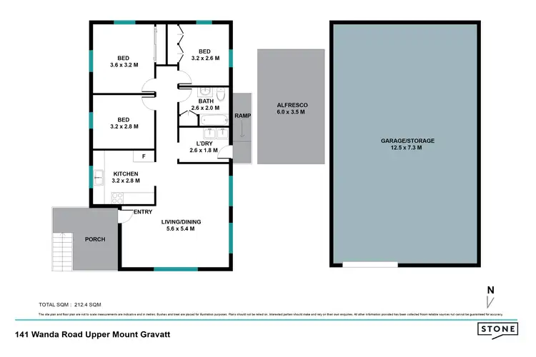 Floorplan of Homely house listing, 141 Wanda Road, Upper Mount Gravatt QLD 4122