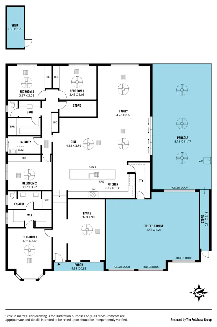 Floorplan of Homely house listing, 15 Locomotive Drive, Sheidow Park SA 5158