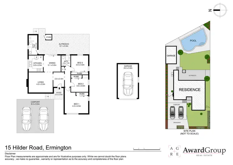 Floorplan of Homely house listing, 15 Hilder Road, Ermington NSW 2115