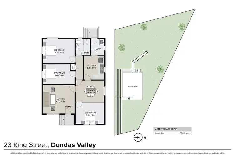 Floorplan of Homely house listing, 23 King Street, Dundas Valley NSW 2117