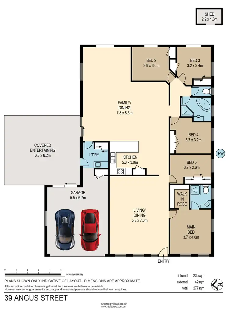 Floorplan of Homely house listing, 39 Angus Street, Sinnamon Park QLD 4073