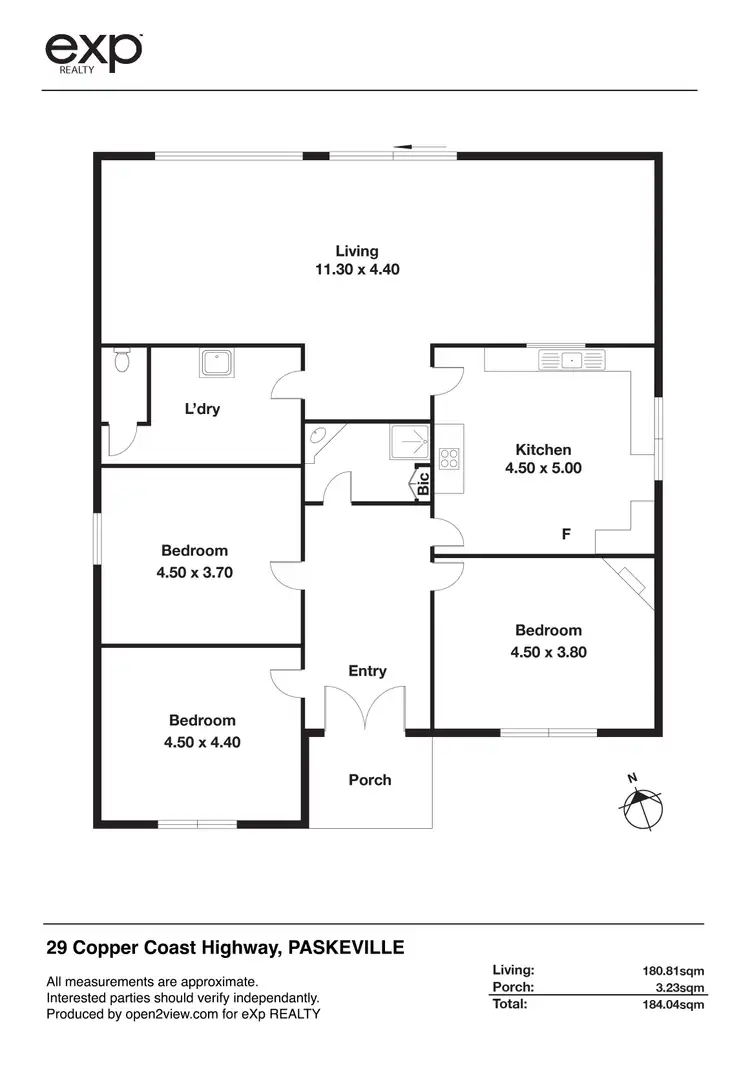 Floorplan of Homely house listing, 29 Railway Terrace, Paskeville SA 5552