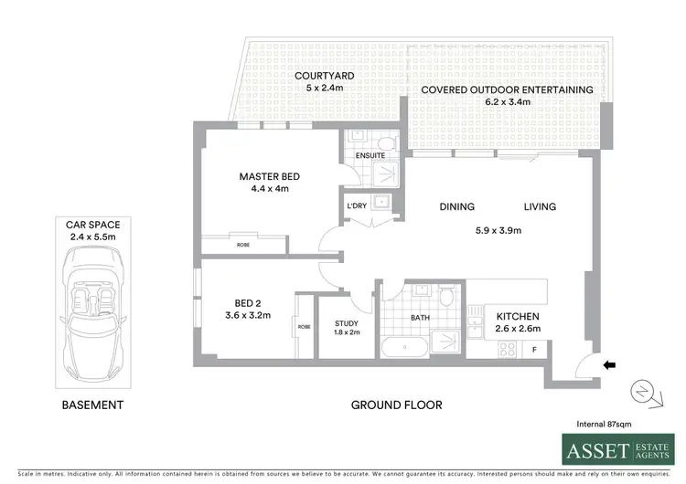 Floorplan of Homely apartment listing, 6/10 Bidjigal Road, Arncliffe NSW 2205