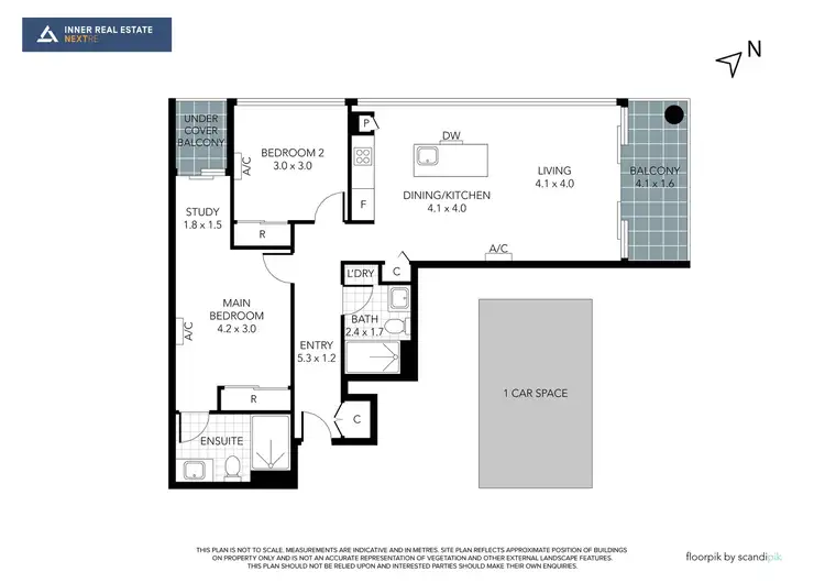 Floorplan of Homely apartment listing, 1215/568 St Kilda Road, Melbourne VIC 3004