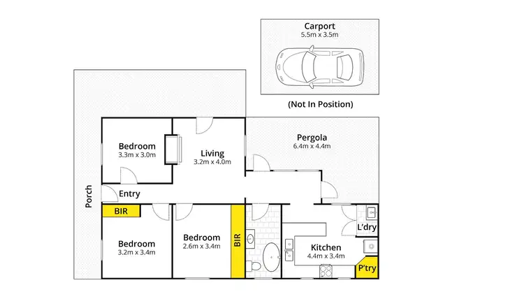 Floorplan of Homely house listing, 1/546 George Street, South Windsor NSW 2756