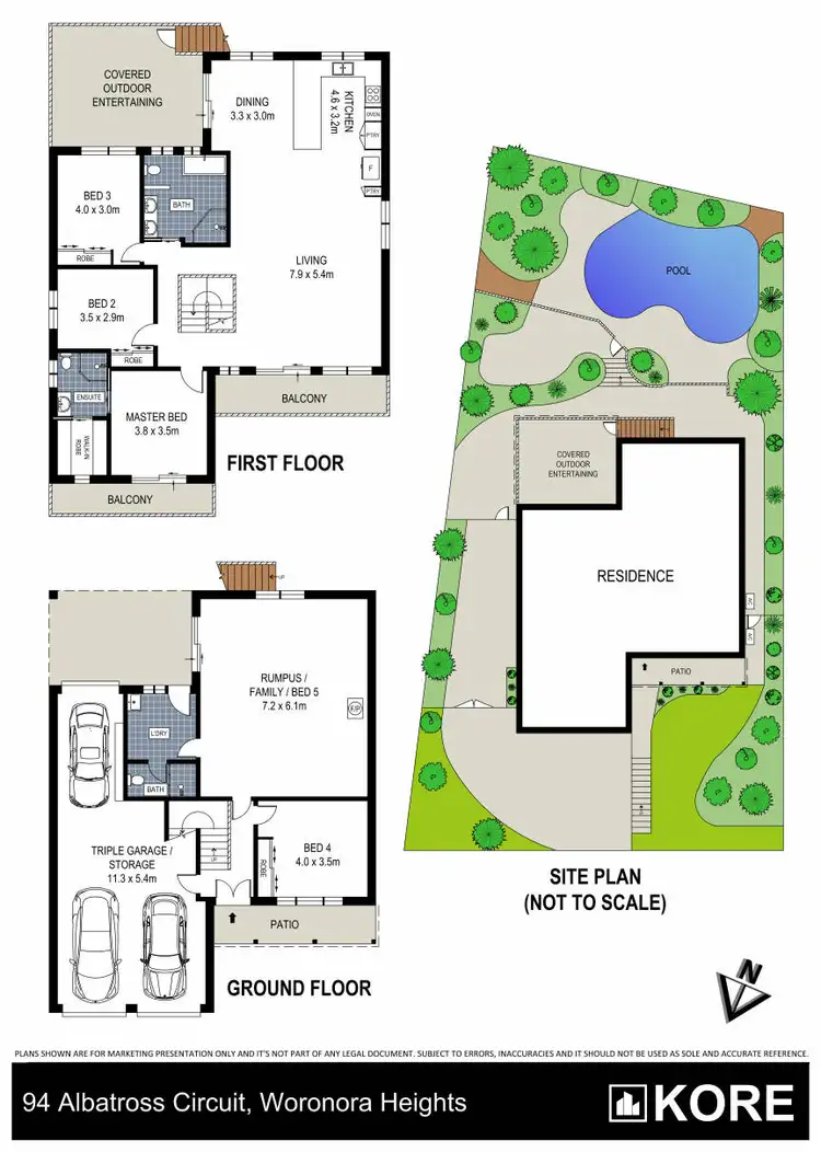 Floorplan of Homely house listing, 94 Albatross Circuit, Woronora Heights NSW 2233