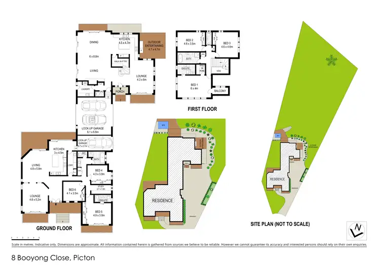 Floorplan of Homely house listing, 8 Booyong Close, Picton NSW 2571