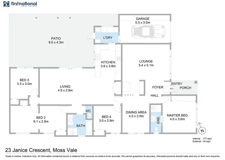 Floorplan of Homely house listing, 23 Janice Crescent, Moss Vale NSW 2577